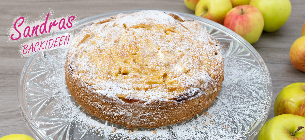 Apfelkuchen Rezept - Einfach Und Lecker - Sandras Backideen