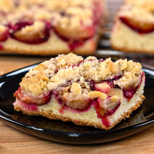 Pflaumenkuchen mit Streusel - Sandras Backideen