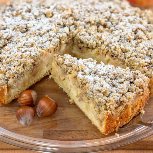 Apfelkuchen mit Streusel - Sandras Backideen