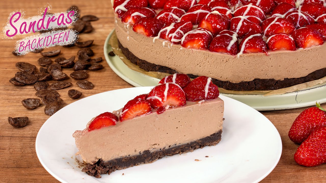 Schokotorte Mit Erdbeeren - Sandras Backideen